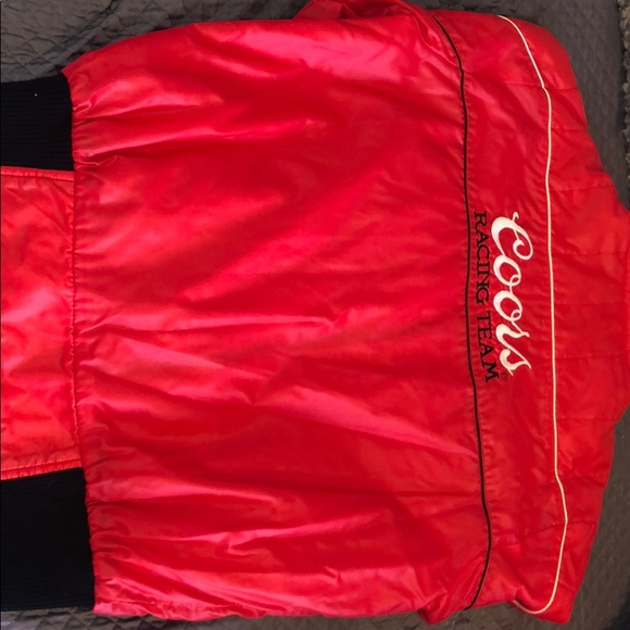 VINTAGE Coors Racing Team jacket! One of a kind - Picture 2 of 2